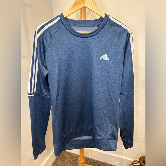 Adidas blue long sleeve - Picture 1 of 3